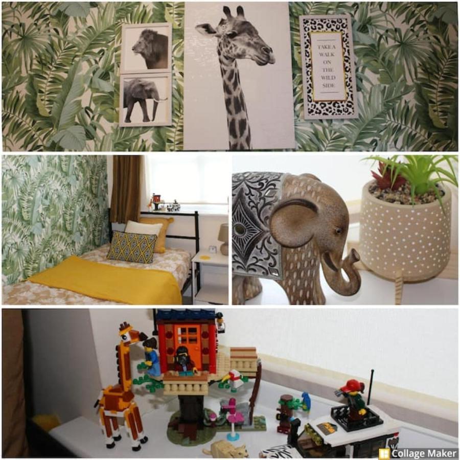Royal Brick Home - Sleeps 5 To 6 - No Ulez - Tube Nearby - Free Parking - Lego Themed Slough Exteriér fotografie