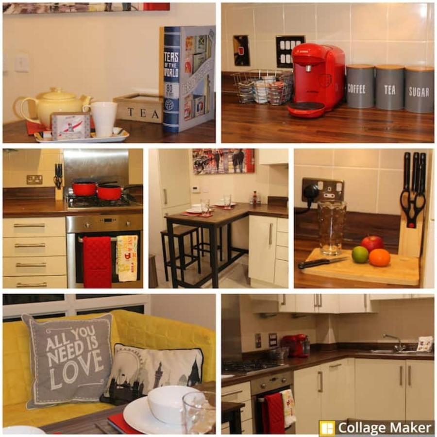 Royal Brick Home - Sleeps 5 To 6 - No Ulez - Tube Nearby - Free Parking - Lego Themed Slough Exteriér fotografie