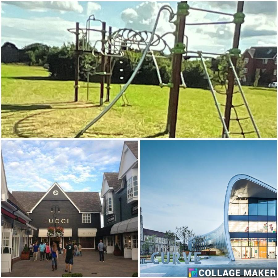 Royal Brick Home - Sleeps 5 To 6 - No Ulez - Tube Nearby - Free Parking - Lego Themed Slough Exteriér fotografie